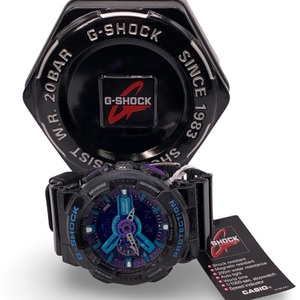 Casio G-Shock GA-110HC Men’s Wristwatch Hyper Color Digital – Blue / Purple 