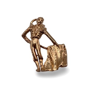  14kt Yellow Gold Small Matador Charm – 1.74 dwt