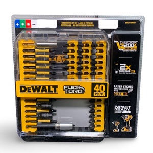 DeWalt DWA2T40IRSET 40-Piece Screwdriver Bit Set – Impact Ready – NEW