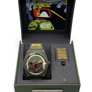 Fossil LE1173SET Star Wars 40th Anniversary Vol. 2 Boba Fett Used w/ Box & Paper