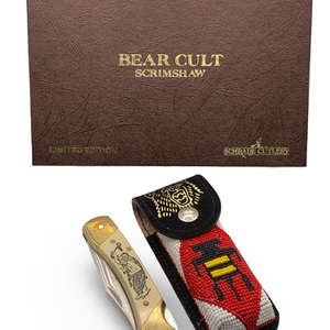 Schrade Bear Hunter Knife Unused in Original Box