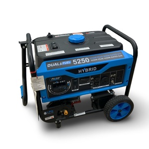 Pulsar- 5,250 Watt- Dual Fuel Portable Generator