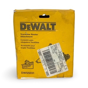 DeWalt DWS5031 Track Saw Router Attachment – New, Open/Damaged Box