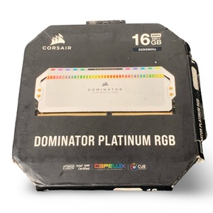 CORSAIR Dominator Platinum RGB 16GB (2×8GB) DDR5 / DDR4 Memory – New Open Box