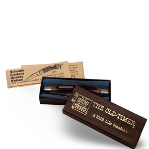 Schrade Old Timer 3-Blade Pocket Knife Unused in Original Box
