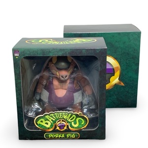 RARE Battletoads Porka Pig Figure Toy Model Collectible Video Game Classic NIB