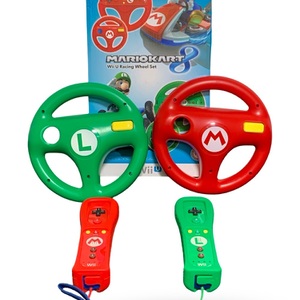 Nintendo Wii U (RVL-036) Used – Mario & Luigi Controllers with Wii U Racing Set