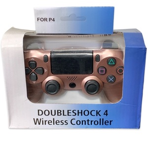 Aftermarket PS4 Wired DoubleShock Controller – Rose Gold – Used – With Cable