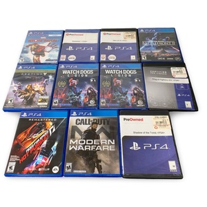 PlayStation 4 – PS4 Game Bundle (11 Games) Mixed Lot – Some New Sealed, So