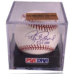 Rafael Palmeiro Signed Rawlings MLB Baseball Sweet Spot Autograph – PSA/DNA