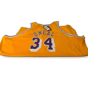Mitchell & Ness Shaquille O’Neal 1996–1997 Los Angeles Lakers Swingman Jersey 