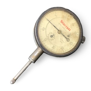 Starrett 25-631 Dial Indicator – .005" Graduation – Used