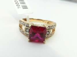 14kt Y/G Ring