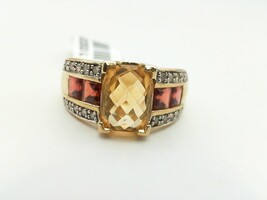 14kt Cluster Ring 