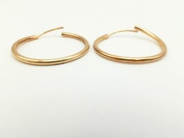 14kt Earrings Hoops 