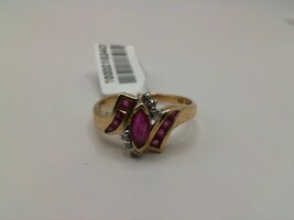 14kt Cluster Ring