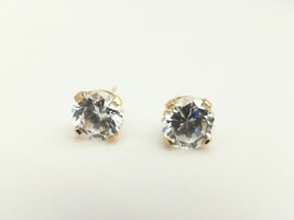 14kt  Cz Studs 