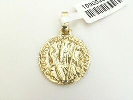 18kt Brazilian Saint Benedict Pendant 