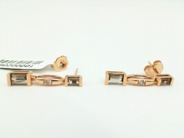 14kt Female Rose Gold Dangle Earrings 