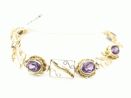  18KT CLUSTER BRACELET