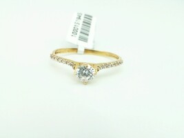  22kt Engagement Ring CZ'S
