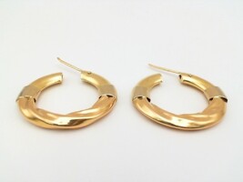 18KT Hoop Earrings