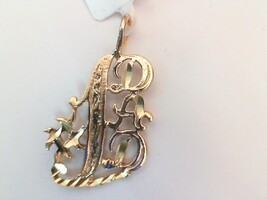  18kt #1 Dad charm