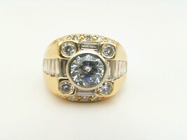  18KT Men's Cluster Ring