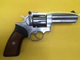 RUGER GP100 STAINLESS STEEL 357 MAGNUM 6 ROUND REVOLVER 4" 