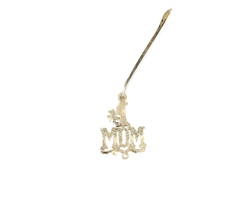 14K Female Yellow Gold #1Mom