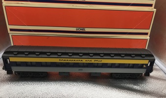 Lionel O Gauge Chesapeake & Ohio Heavyweight Passenger 4-Car Set LN/Box