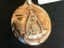 14kt Y/G Religious Pendant 
