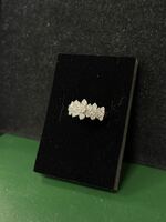 14KT WHITE GOLD WITH DIAMONDS 