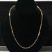 18KT Y/G BOX CHAIN