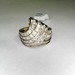 10Kt Y/G Cluster Fashion Ring W/ 1.00Ct TDW