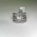 10Kt W/G Cluster Fashion Ring W/ 1.25Ct TDW