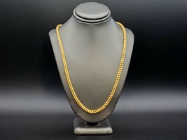 10kt 25" Box Link Chain