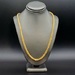 10kt 25" Box Link Chain