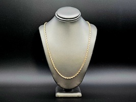 10kt 22" Rope Chain 