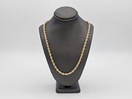 10kt 24" Rope Chain Yellow Gold
