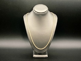 10kt 24" Rope Chain