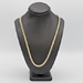 10kt 23" Franco Chain Yellow Gold 