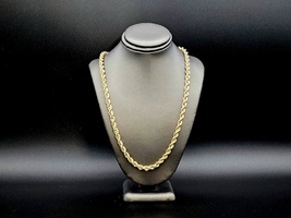 10kt 22" Rope Chain 