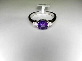 14Kt W/G Cocktail Fashion Ring W/ 0.18Ct TDW