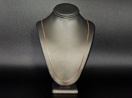 10kt 26" Rose Snake Chain