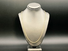 10kt 23" Rope Chain