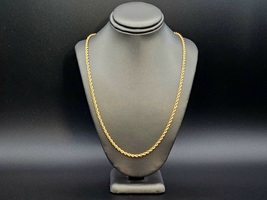 14kt 18" Rope Chain
