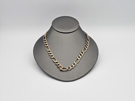 10kt 24" Figaro Chain 