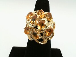 18kt Cluster Ring