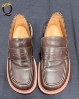 Maison Margiela Leather Lug Loafers w/ box